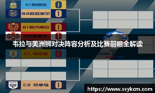 韦拉与美洲狮对决阵容分析及比赛前瞻全解读